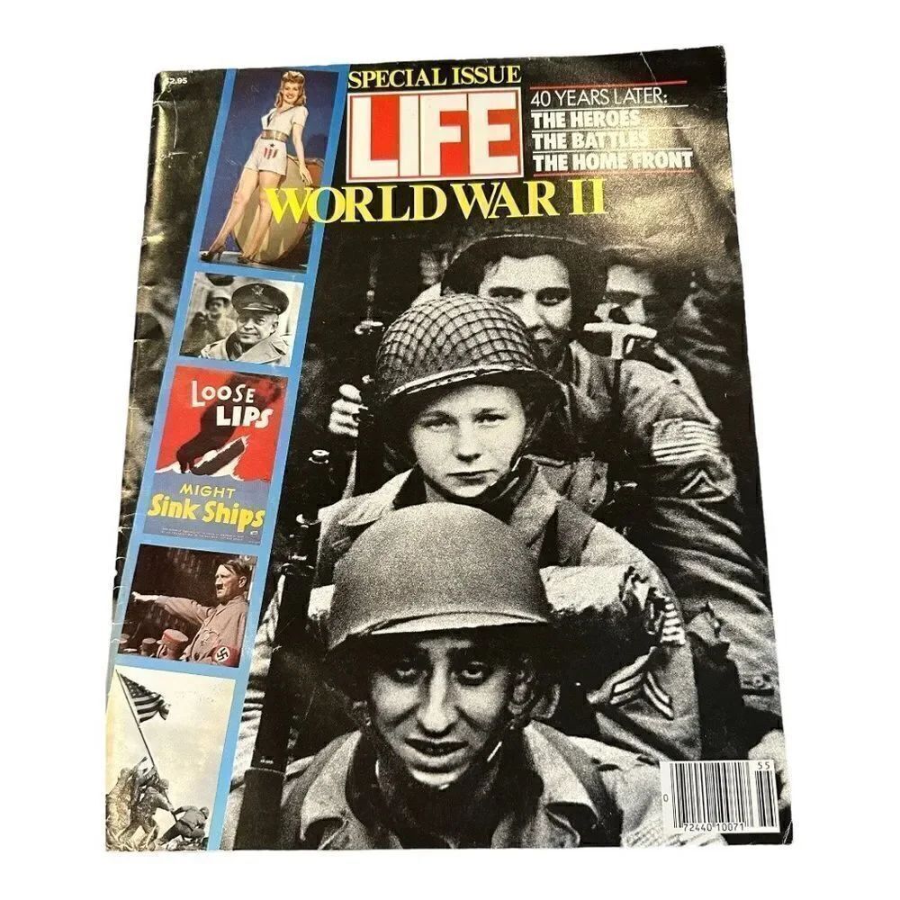 Life Magazine Spring/Summer 1985 -- Special Issue World War II good condition